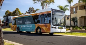 Figure 2: A Melbourne Bus, operated by Ventura Bus Lines